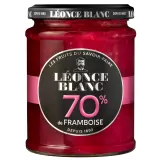 LEONCE BLANC Confiture de framboises 70%