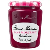 BONNE MAMAN Confiture de framboise dans morceaux 70% de fruits