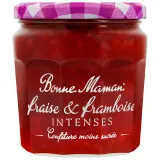 BONNE MAMAN Intense confiture de fraises et framboises