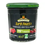 LES COMTES DE PROVENCE Confiture de framboises griottes aronia bio