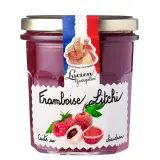 LUCIEN GEORGELIN Confiture de framboise et litchi