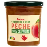 AUCHAN Confiture extra de pêche