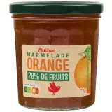 AUCHAN Marmelade d'orange