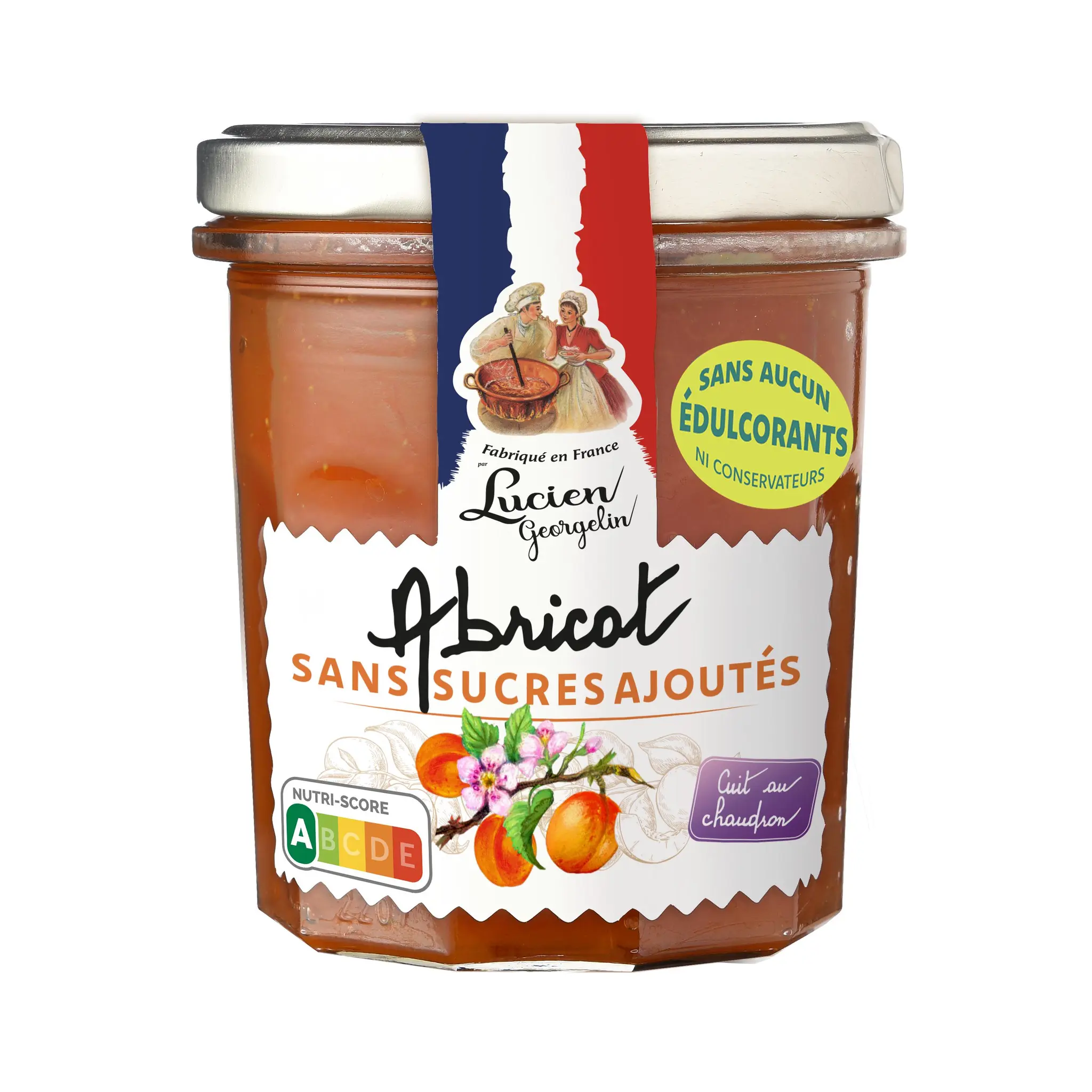 LUCIEN GEORGELIN Confiture abricot cuite au chaudron