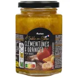 AUCHAN TERROIR Préparation de fruits aux clémentines et oranges 45% de fruits