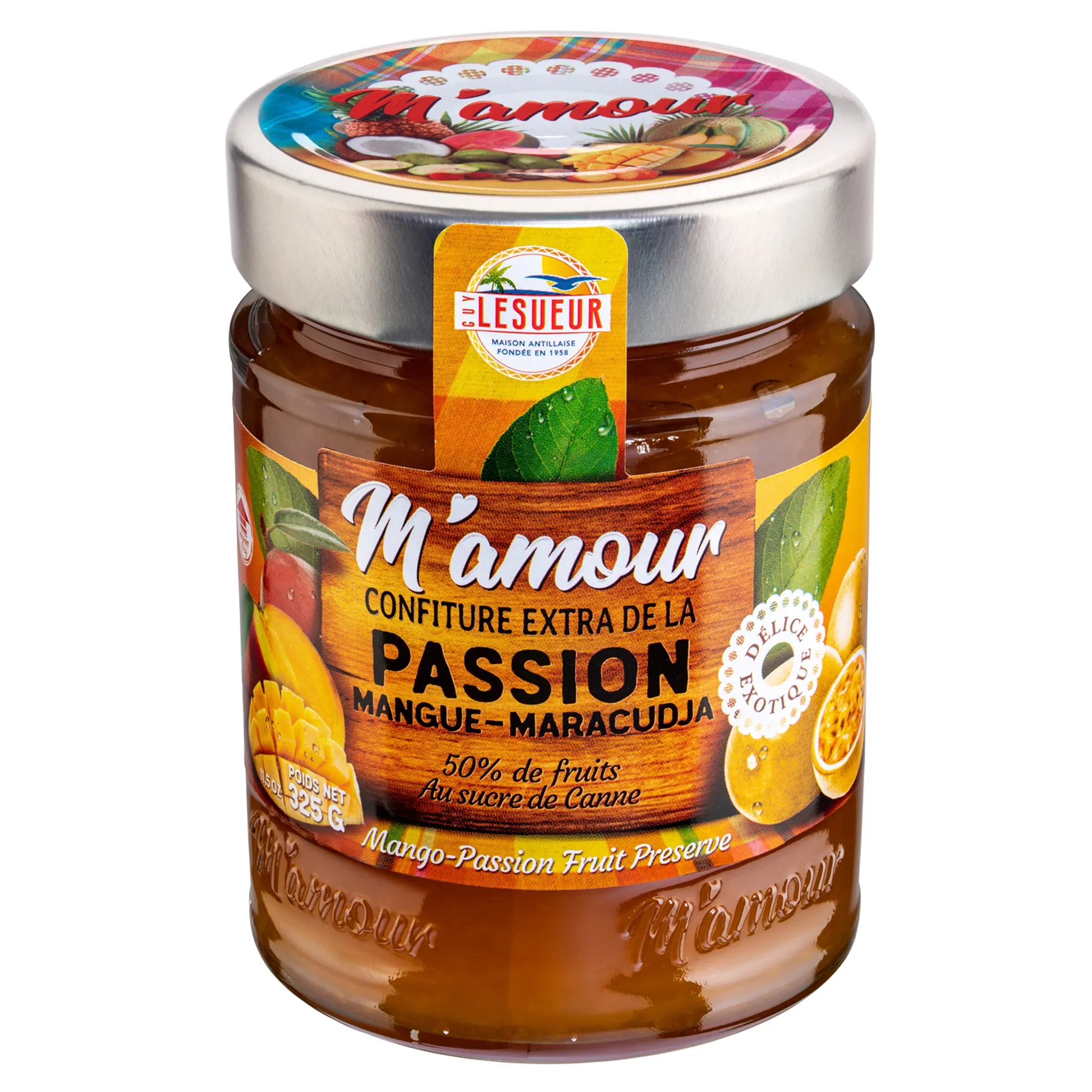 M'AMOUR Confiture extra passion mango passion
