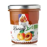 LUCIEN GEORGELIN Confiture d'abricot bio cuite aux pommes et au chaudron
