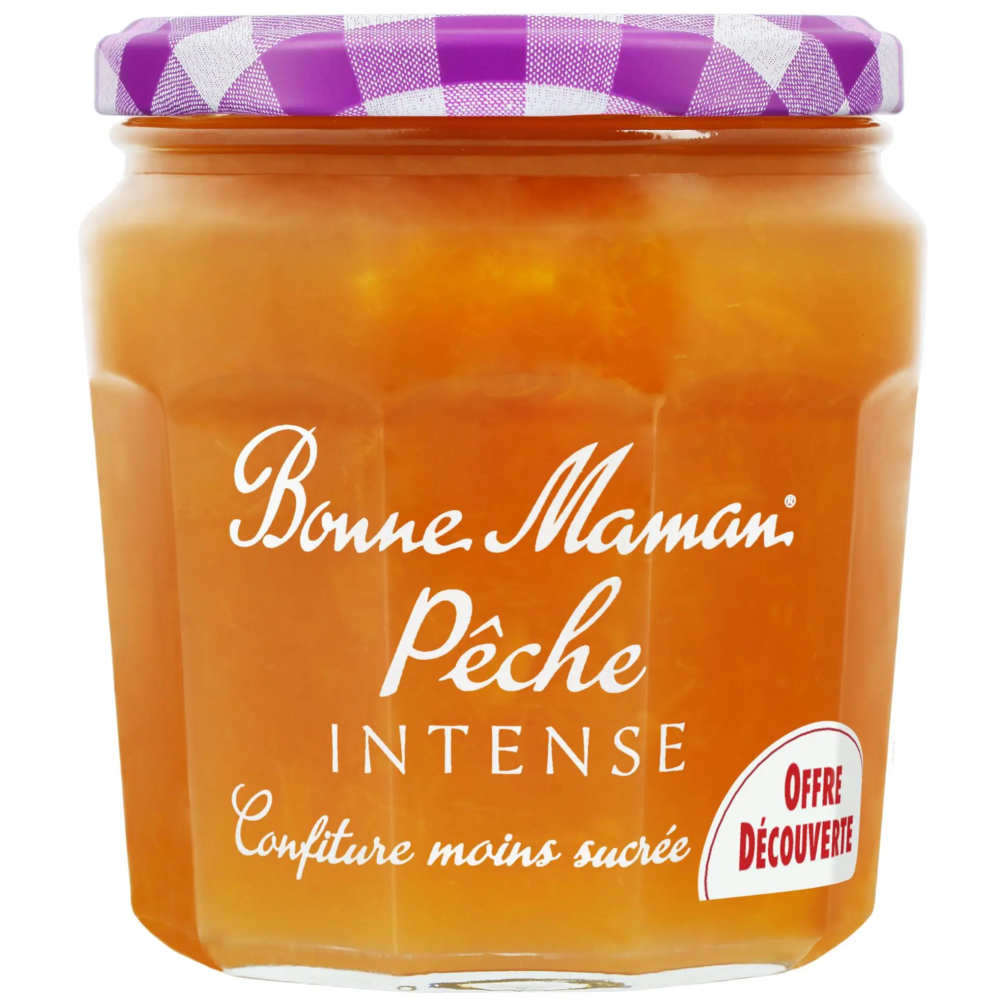 BONNE MAMAN Confiture de pêches allégée en sucres