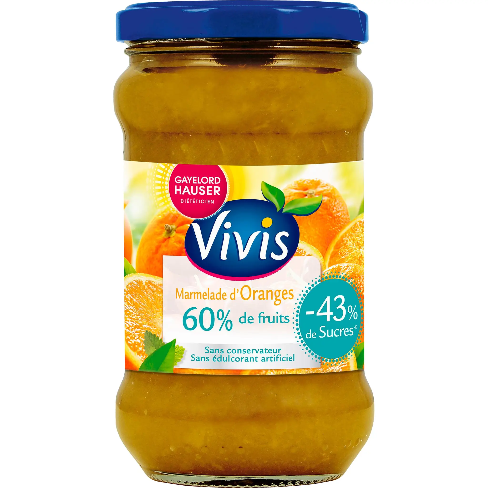 GAYELORD HAUSER Marmelade d'orange au fructose