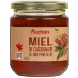 AUCHAN GOURMET CULTIVONS LE BON Miel liquide de châtaignier de Midi-Pyrénées