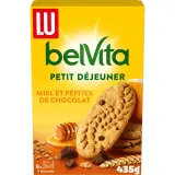 BELVITA Biscuits petit-déjeuner au miel et pépites de chocolat