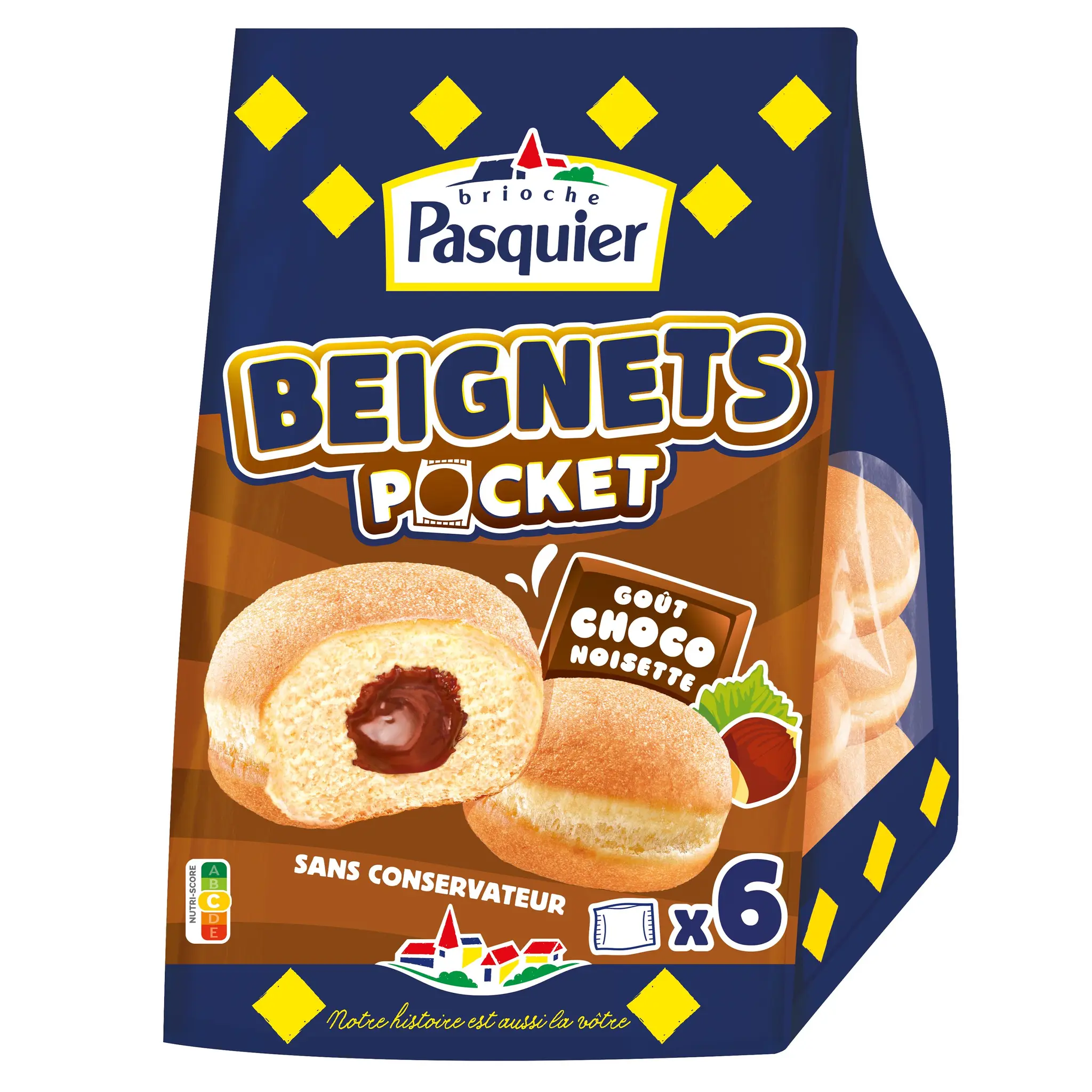 PASQUIER Beignets goût chocolat noisette