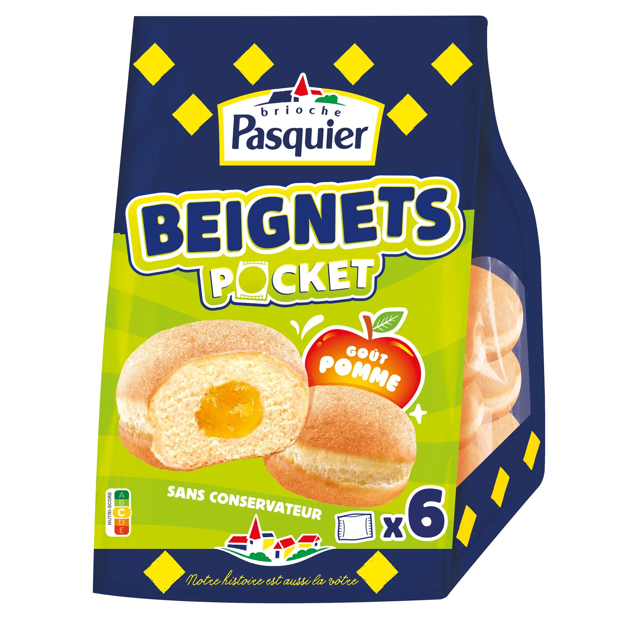 PASQUIER Beignets goût pomme