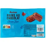 AUCHAN Pains au chocolat sans gluten