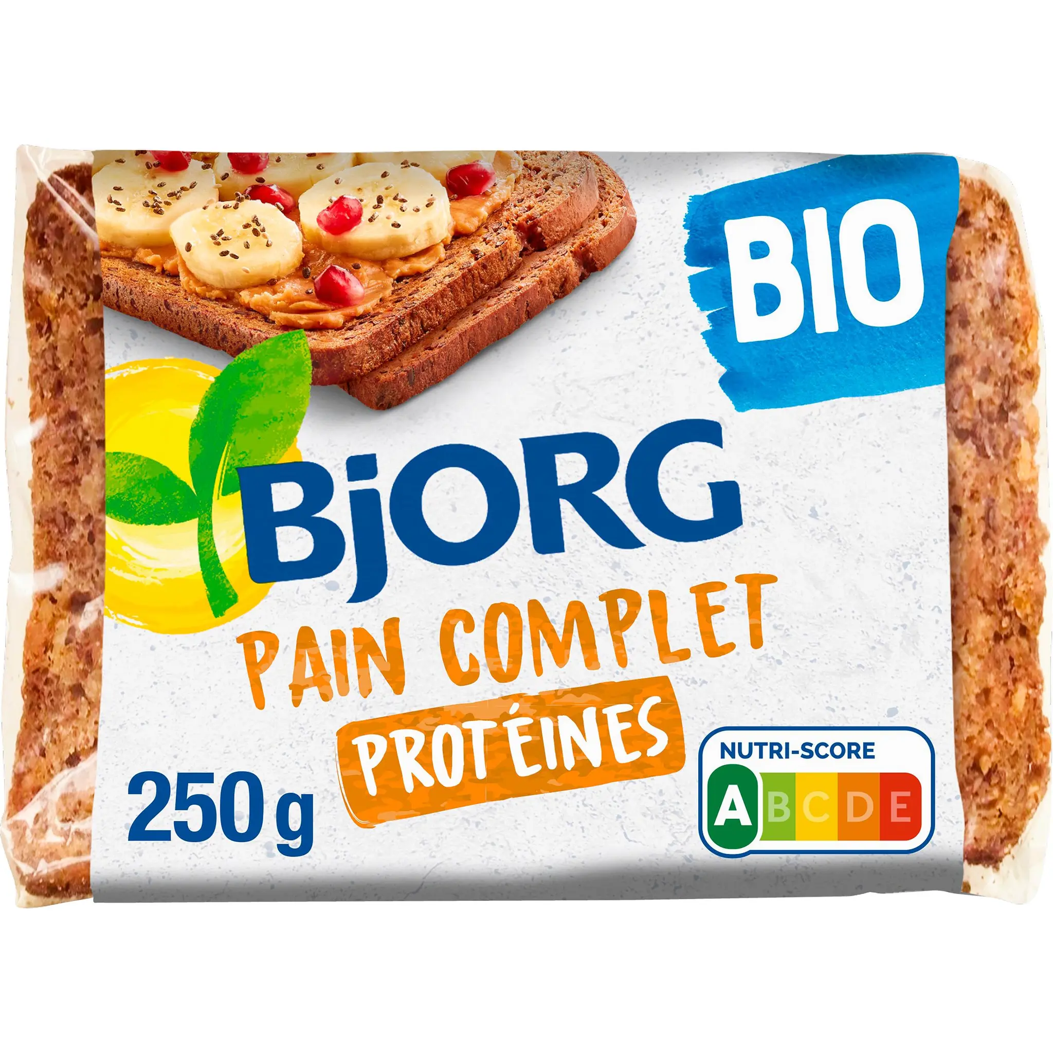 BJORG Pain complet protéinées bio