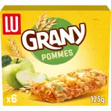 GRANY Barres de céréales aux pommes vertes
