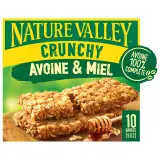 NATURE VALLEY Crunchy barres de céréales avoine et miel