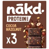 NAKD Barres de dattes et cacahuètes aux noisettes et cacao