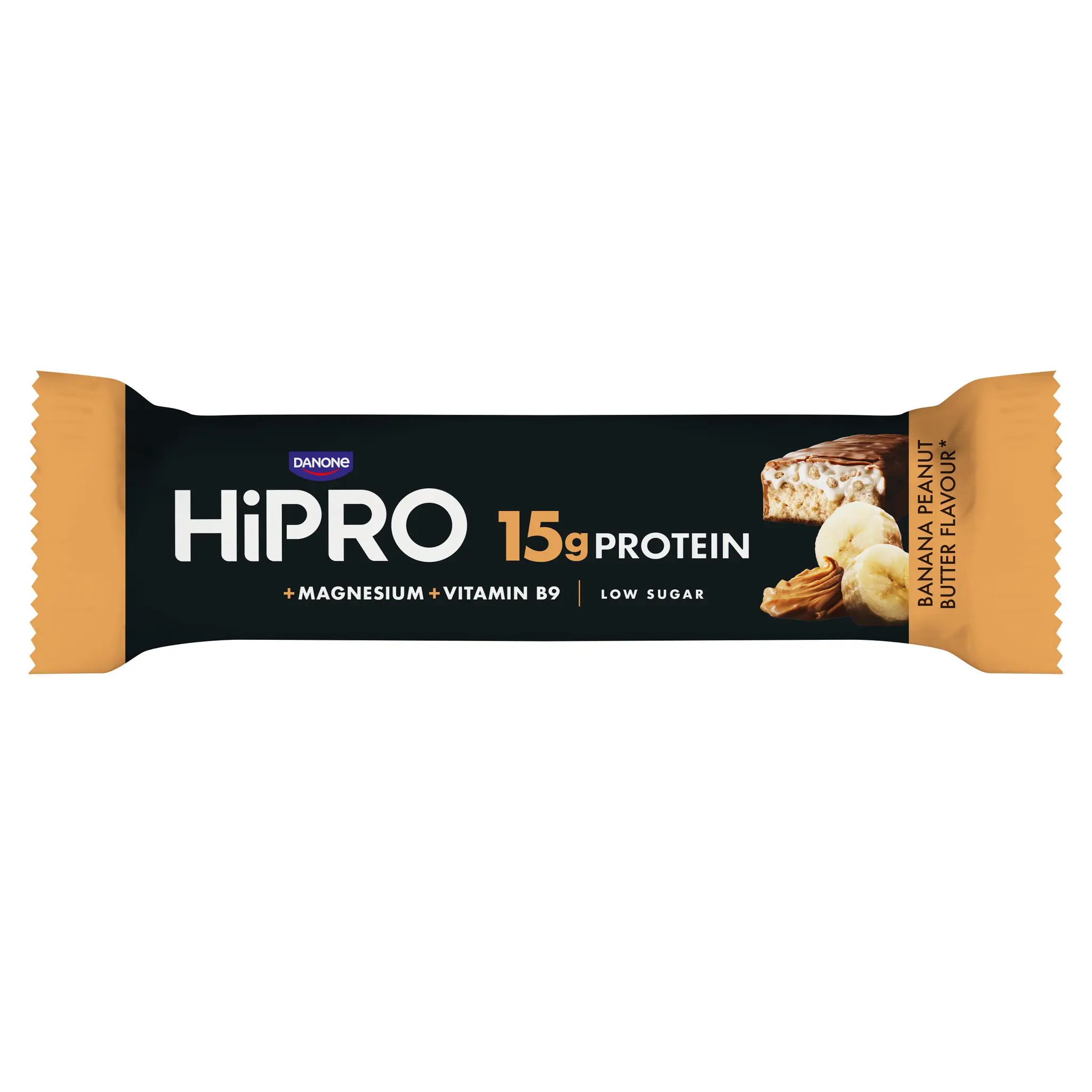 HIPRO Barre protéinée saveur banane beurre de cacahuète