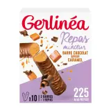 GERLINEA Barres minceurs au chocolat au lait saveur caramel