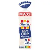 HARRYS 100% Mie Pain de mie nature sans croûte sans additifs