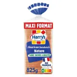 HARRYS American Sandwich Pain de mie nature avec croûte sans sucres ajoutés