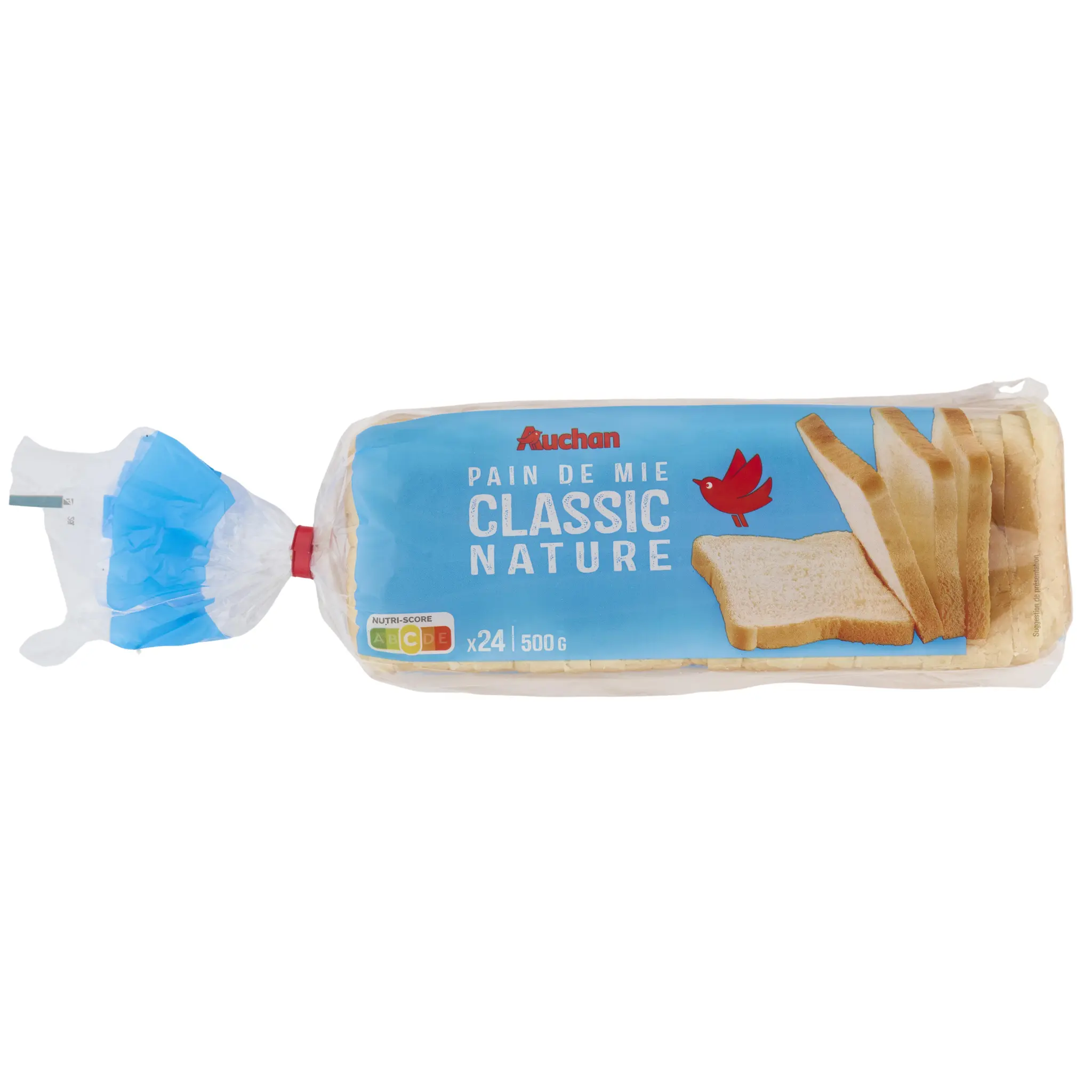 AUCHAN Pain de mie nature classic nature