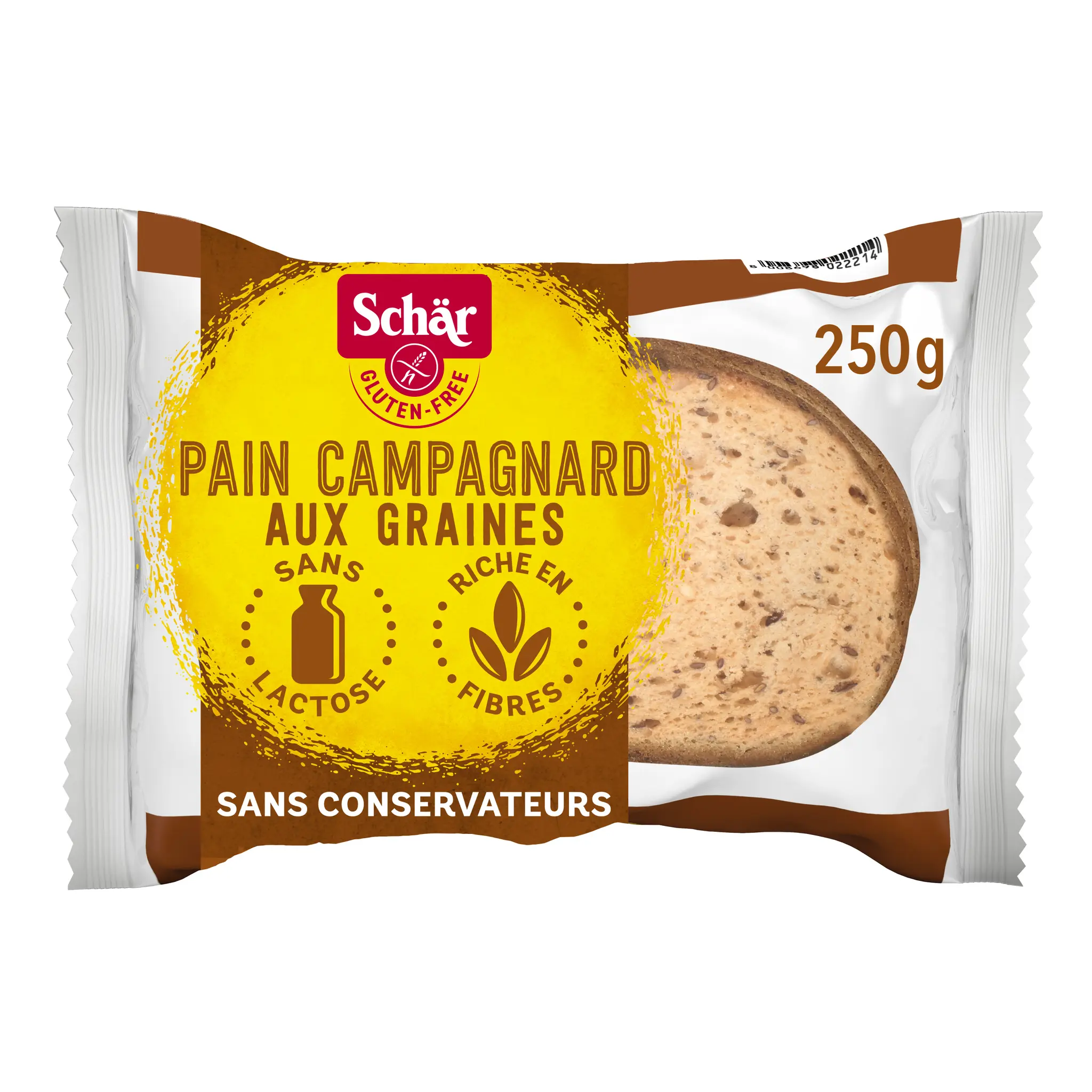 SCHAR Pain campagnard aux graines sans gluten