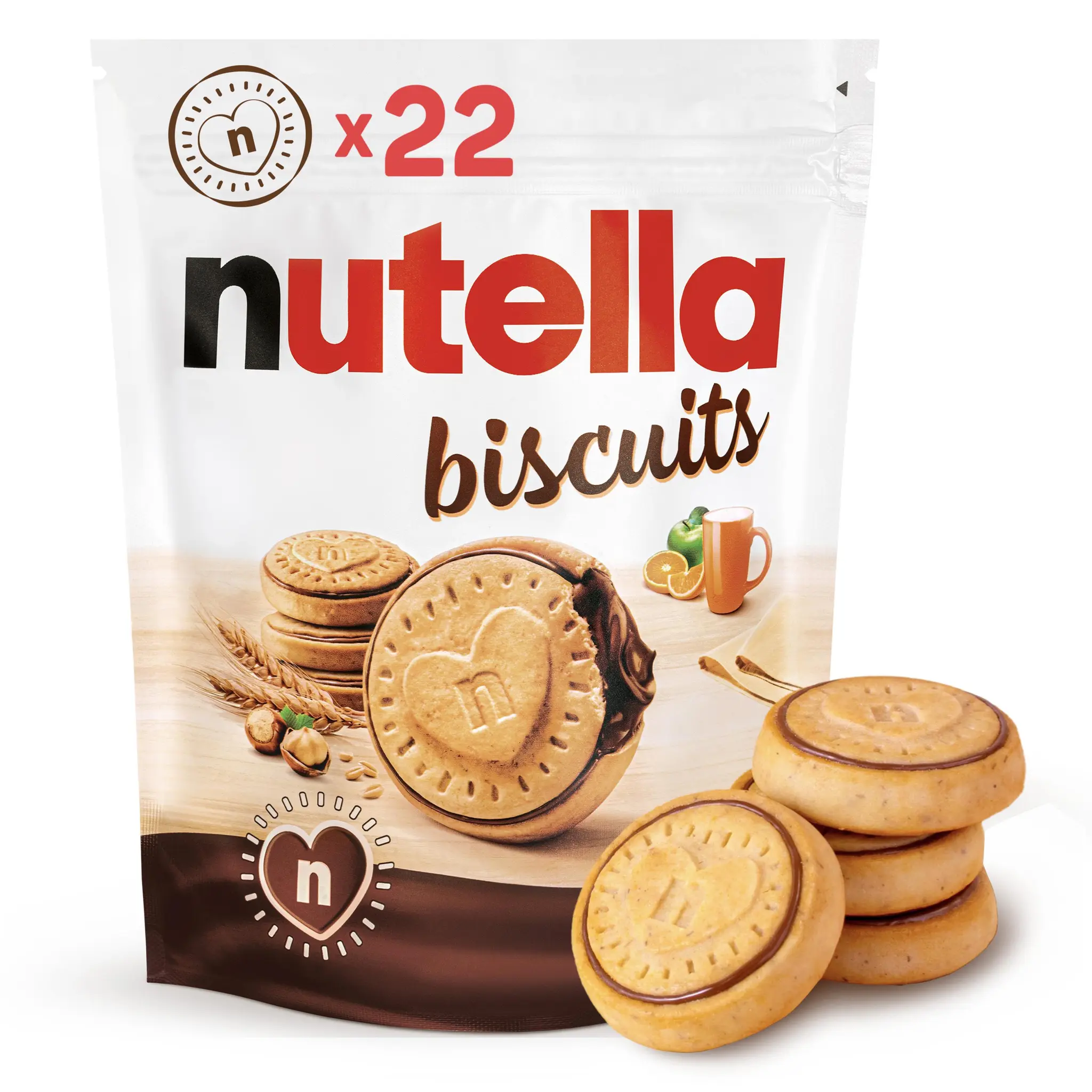 NUTELLA Biscuits croquants au cœur onctueux de Nutella