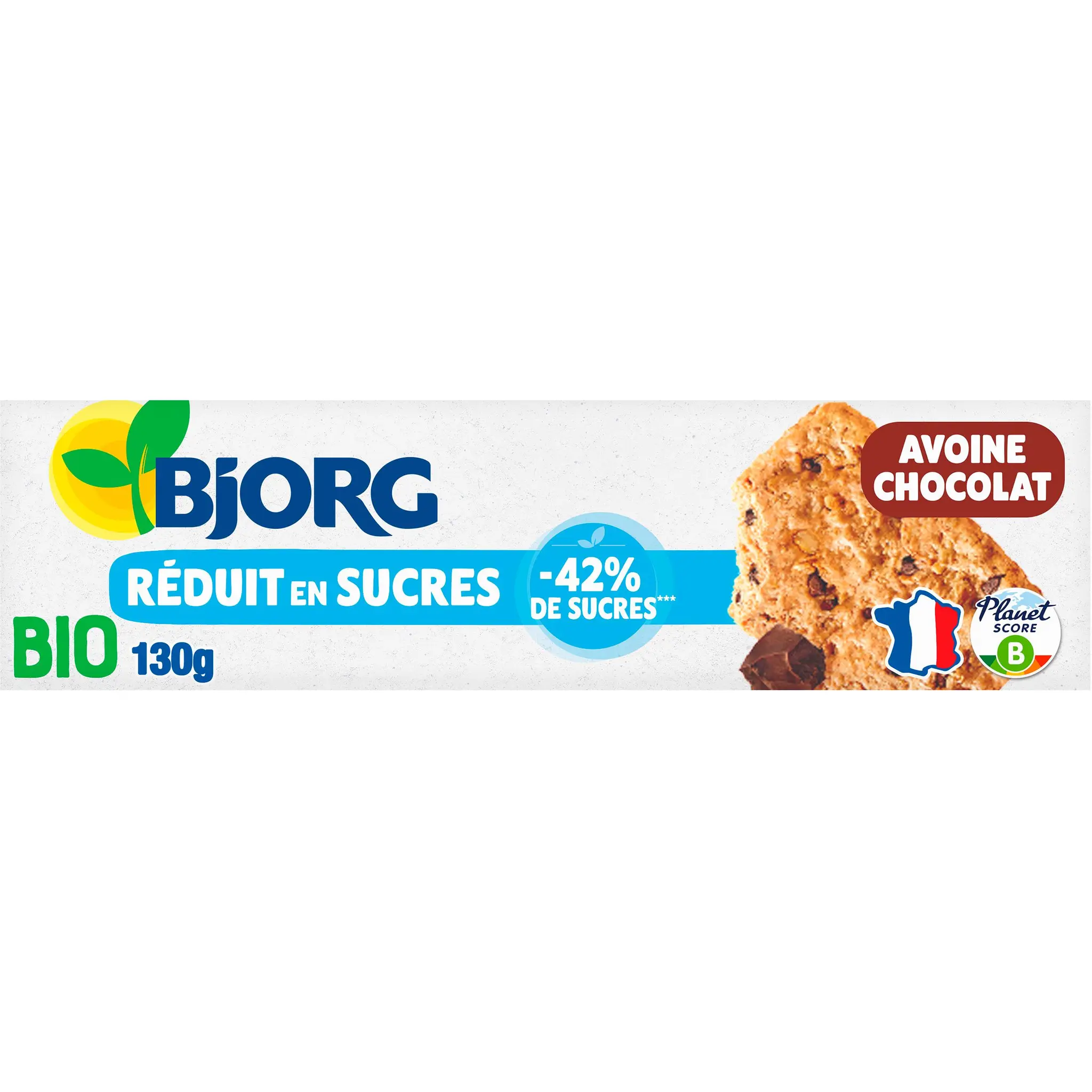 BJORG Biscuits à l'avoine et aux pépites de chocolat bio