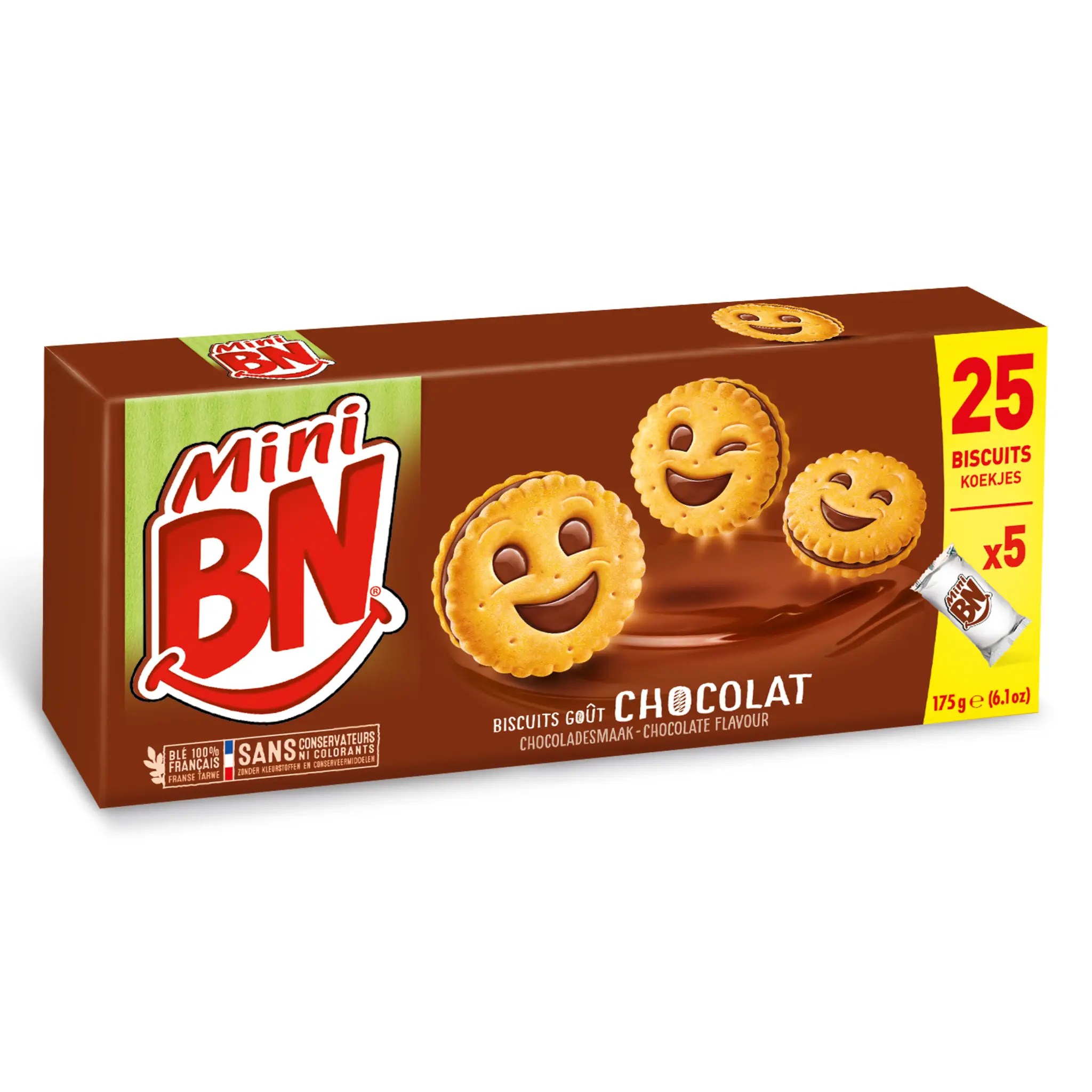BN Biscuits mini goût chocolat