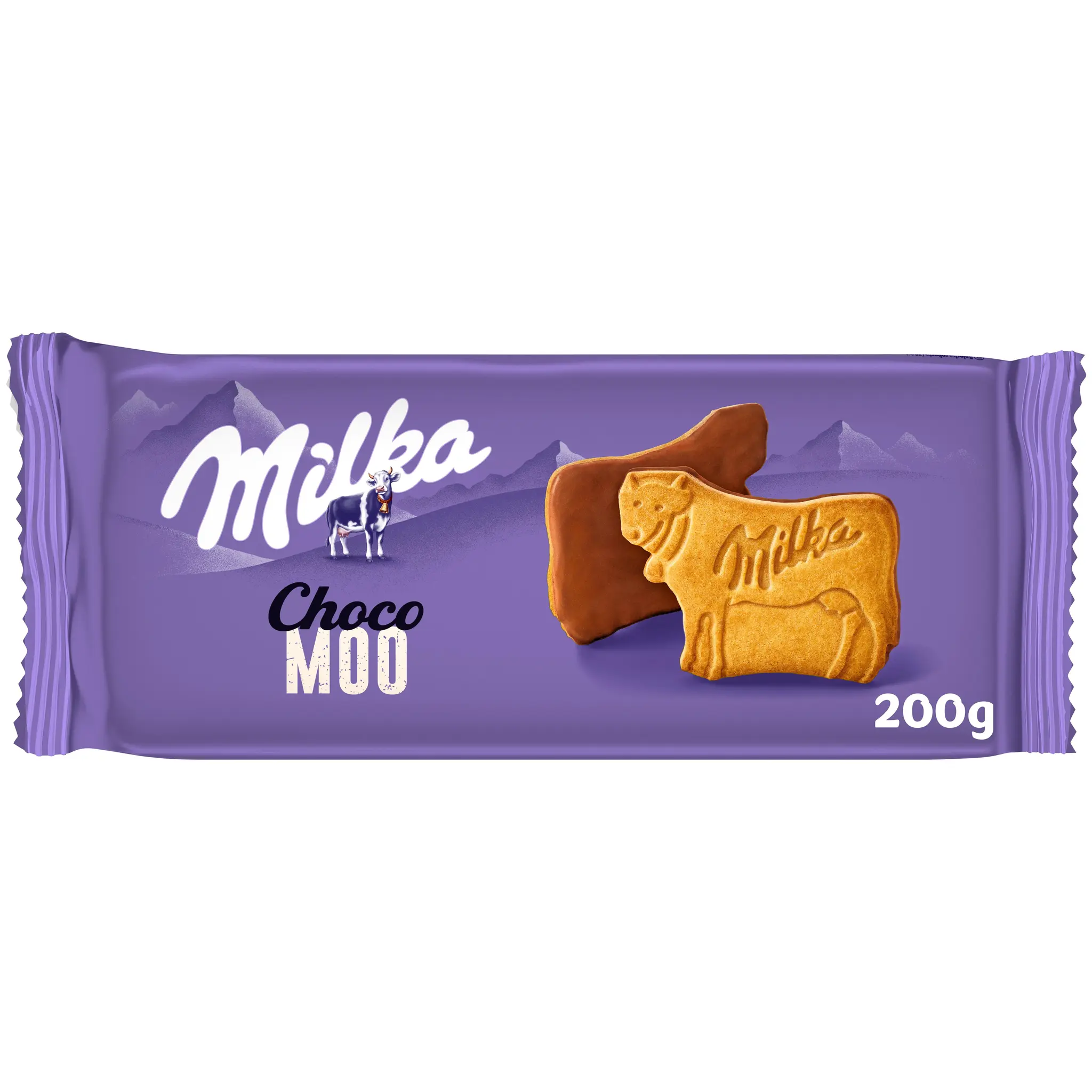 MILKA Choco Moo biscuits nappés de chocolat au lait