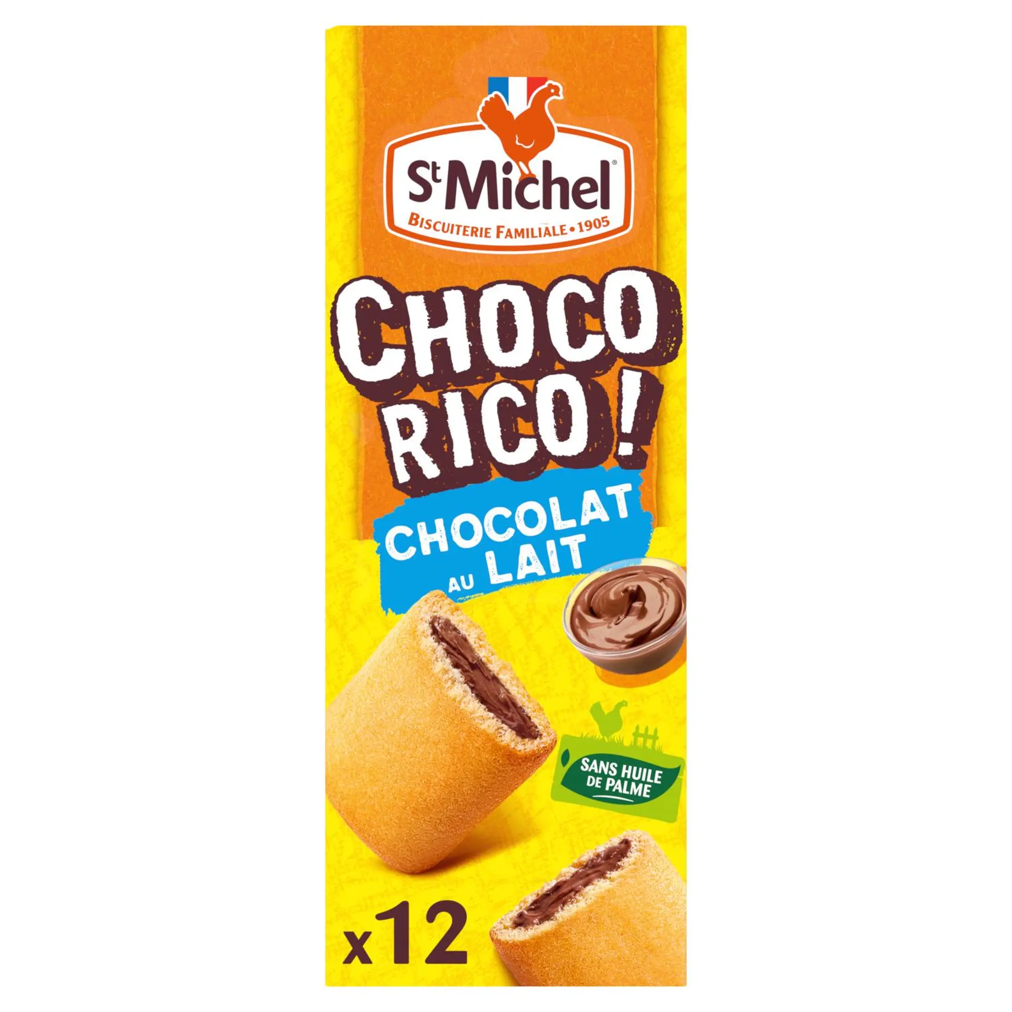 ST MICHEL Choco Rico biscuits au chocolat au lait