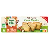 JARDIN BIO ETIC Biscuits fourrés au cacao noisette sans huile de palme