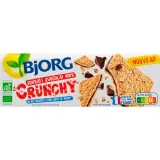 BJORG Biscuits bio Crunchy fourrés de chocolat noir