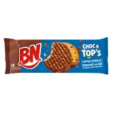 BN Choc & Top's biscuits nappés au chocolat au lait avec pépites