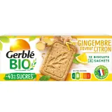 GERBLE BIO Biscuits gingembre saveur citron