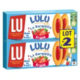 LU Lulu biscuits barquettes à la fraise sachets fraîcheur