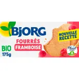 BJORG Biscuits bio fourrés à la framboise sans huile de palme