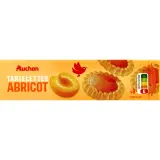 AUCHAN Tartelettes abricot