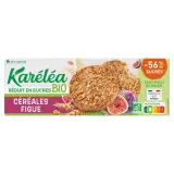 KARELEA Biscuits sablés aux céréales et à la figue bio