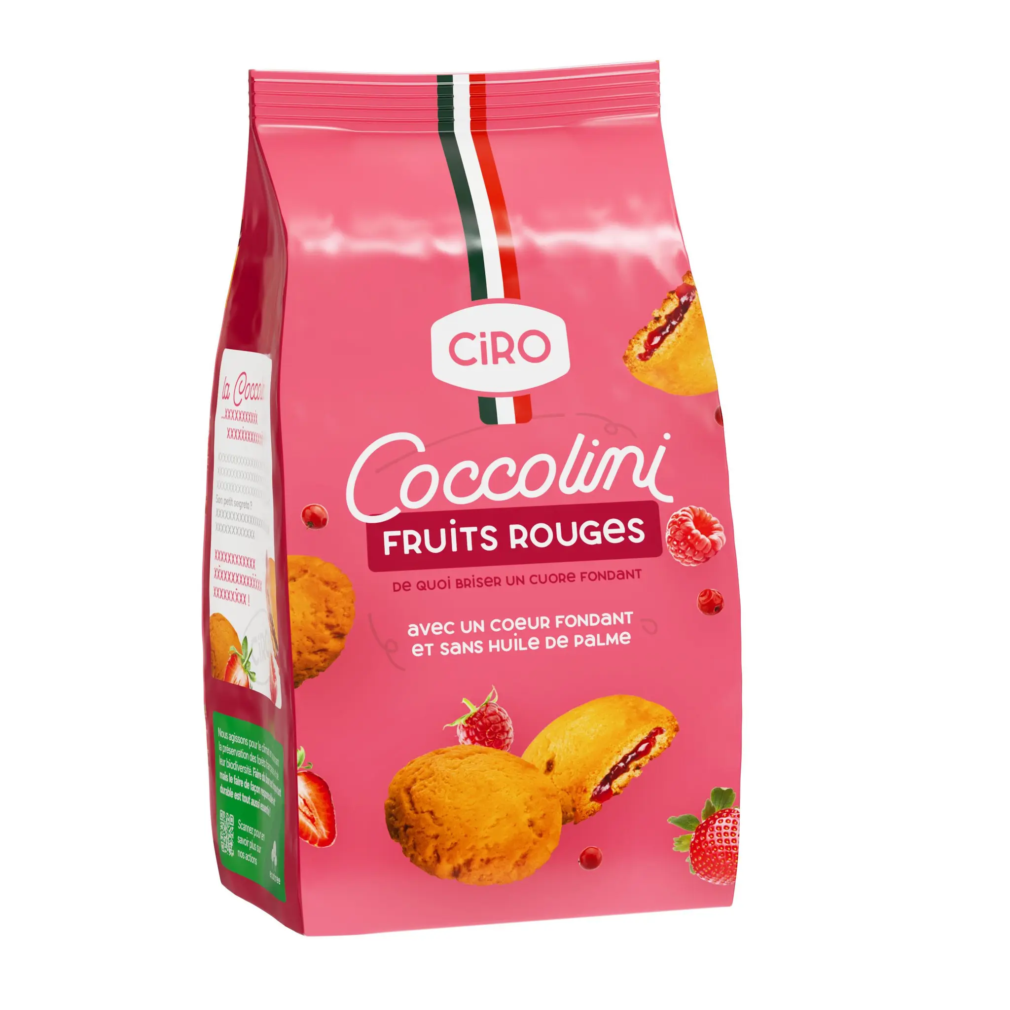 CIRO Biscuits coccolini aux fruits rouges