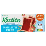 KARELEA Tartelettes à la fraise sans sucres ajoutés