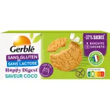 GERBLE Happy Digest biscuits saveur coco sans gluten et lactose