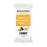 H3RO Barres de céréales protéinée au cacahuète salées et chocolat