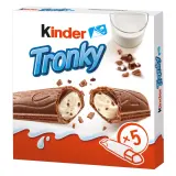 KINDER Tronky gaufrette croustillante au cacao fourrée au lait