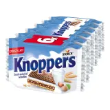 KNOPPERS Gaufrette fourrée au lait et noisettes