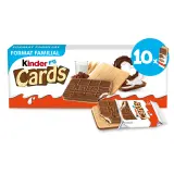 KINDER Cards gaufrettes fourrées au lait et au cacao
