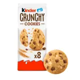 KINDER Crunchy cookies avec pépites au lait et au cacao