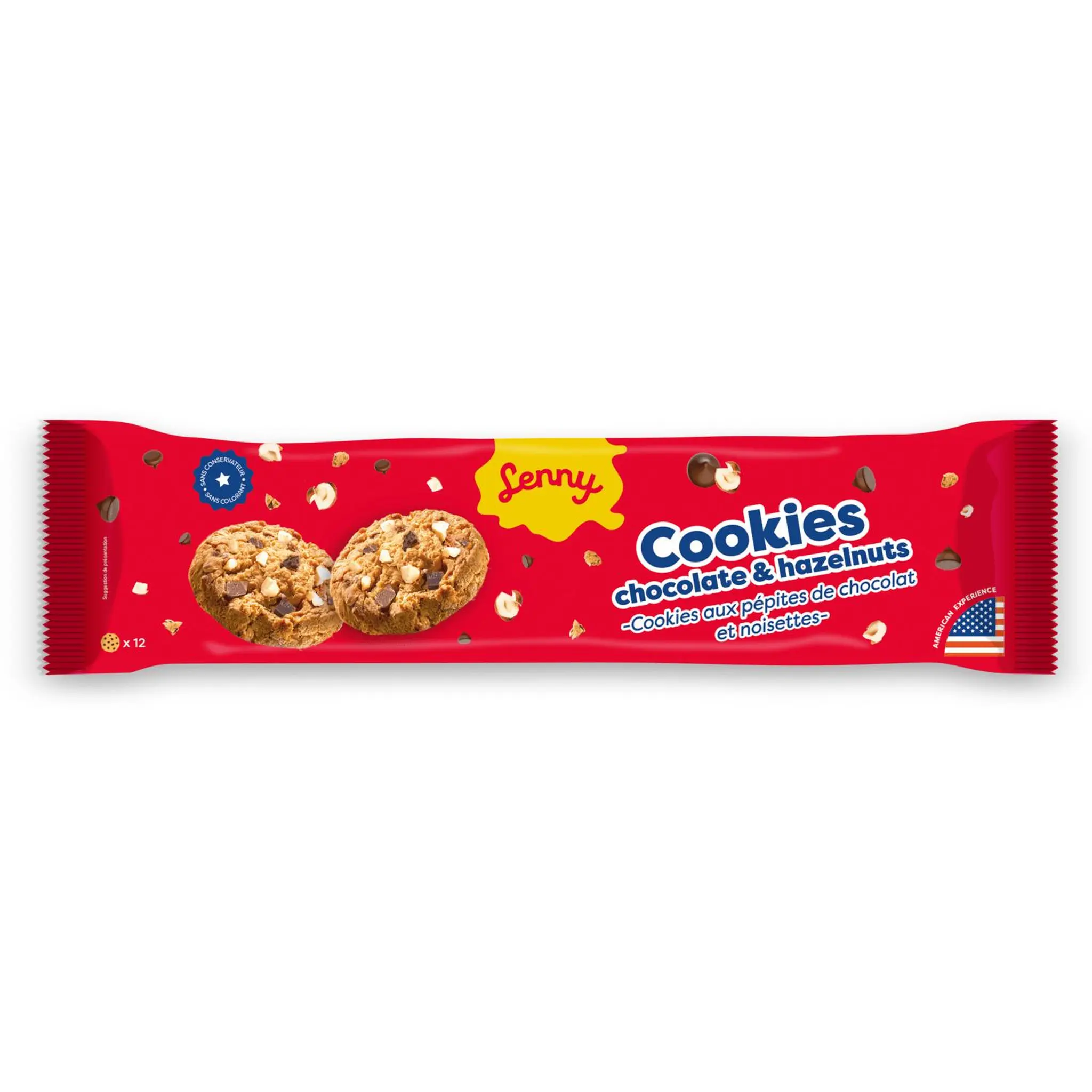 LENNY Cookies chocolat noisettes